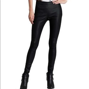 Patterson J Kincaid Black Faux Vegan Leather Pants
